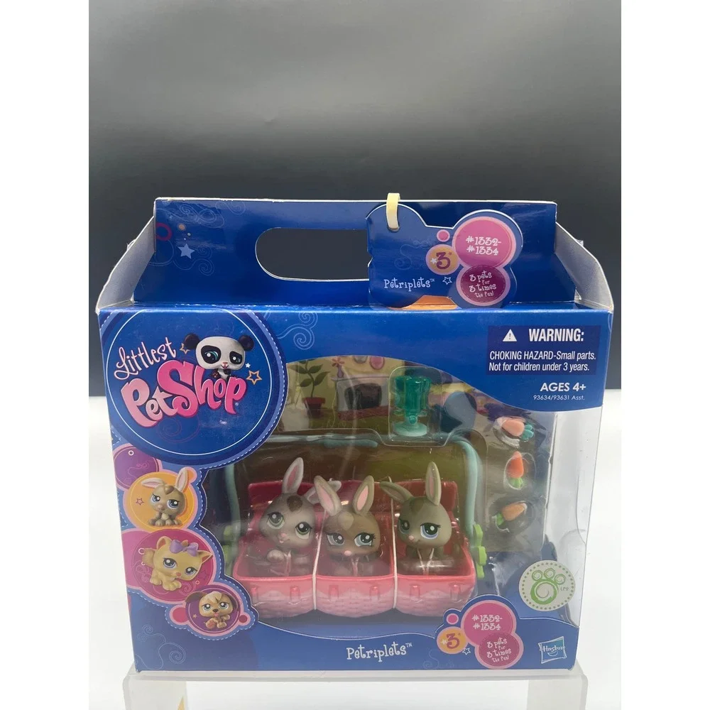 Littlest Pet Shop Hasbro 2009 Petriplets #1332-1334